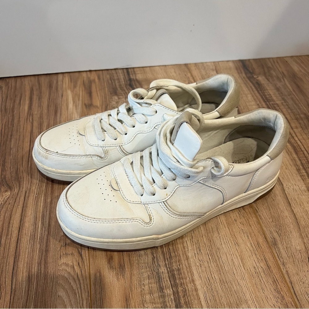 Madewell Court Sneakers in White Leather - Picture 9 of 12